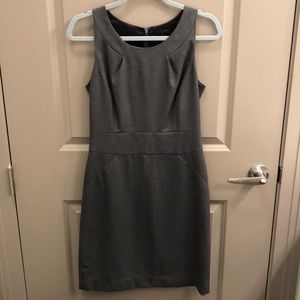 JCrew Gray Suit Dress